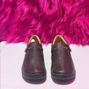 Brown Leather Clark’s Shoes